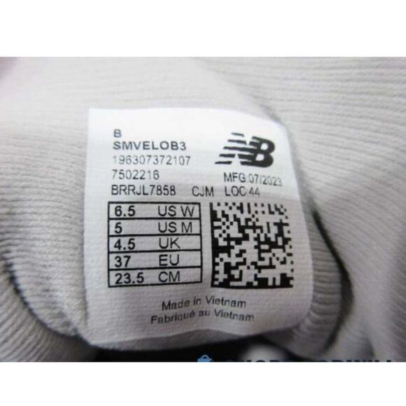 New Balance Fresh Foam X Velo v3 Metal Softball Cleats Blue/White - Picture 5 of 6